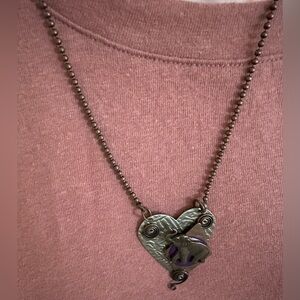 Beautiful Bronze Elephant Necklace with latch